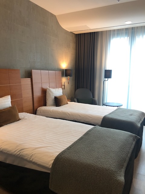 スカンディックサイモンケンタのスタンダードツインルーム客室